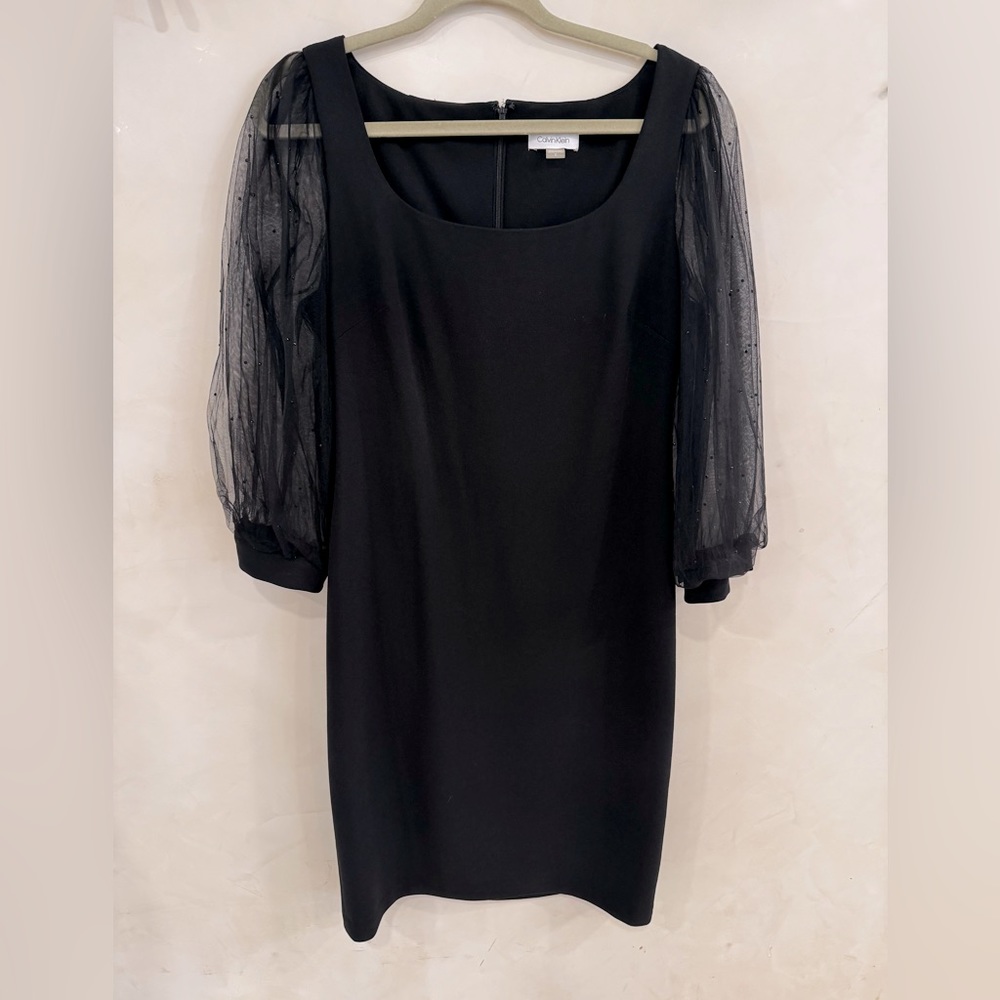 Very elegant and special black dress. Almost new